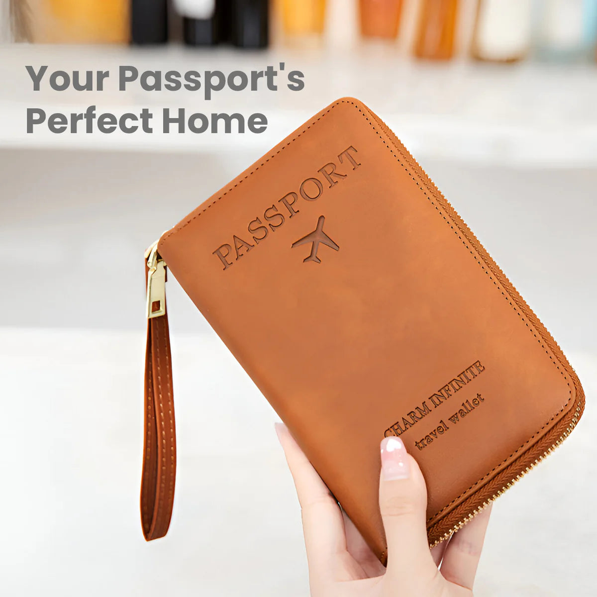 RFID Travel Passport Holder - Simplify Hub