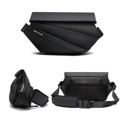 Anti-Theft Obsidian Sling Bag - Simplify Hub