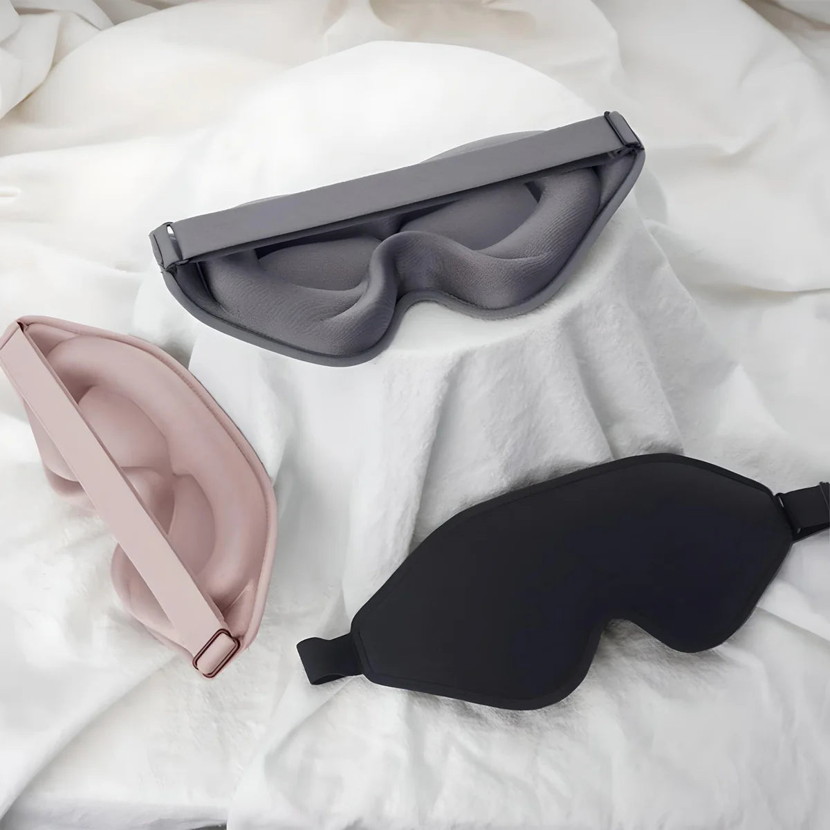 Memory Foam Travel Sleep Mask - Simplify Hub