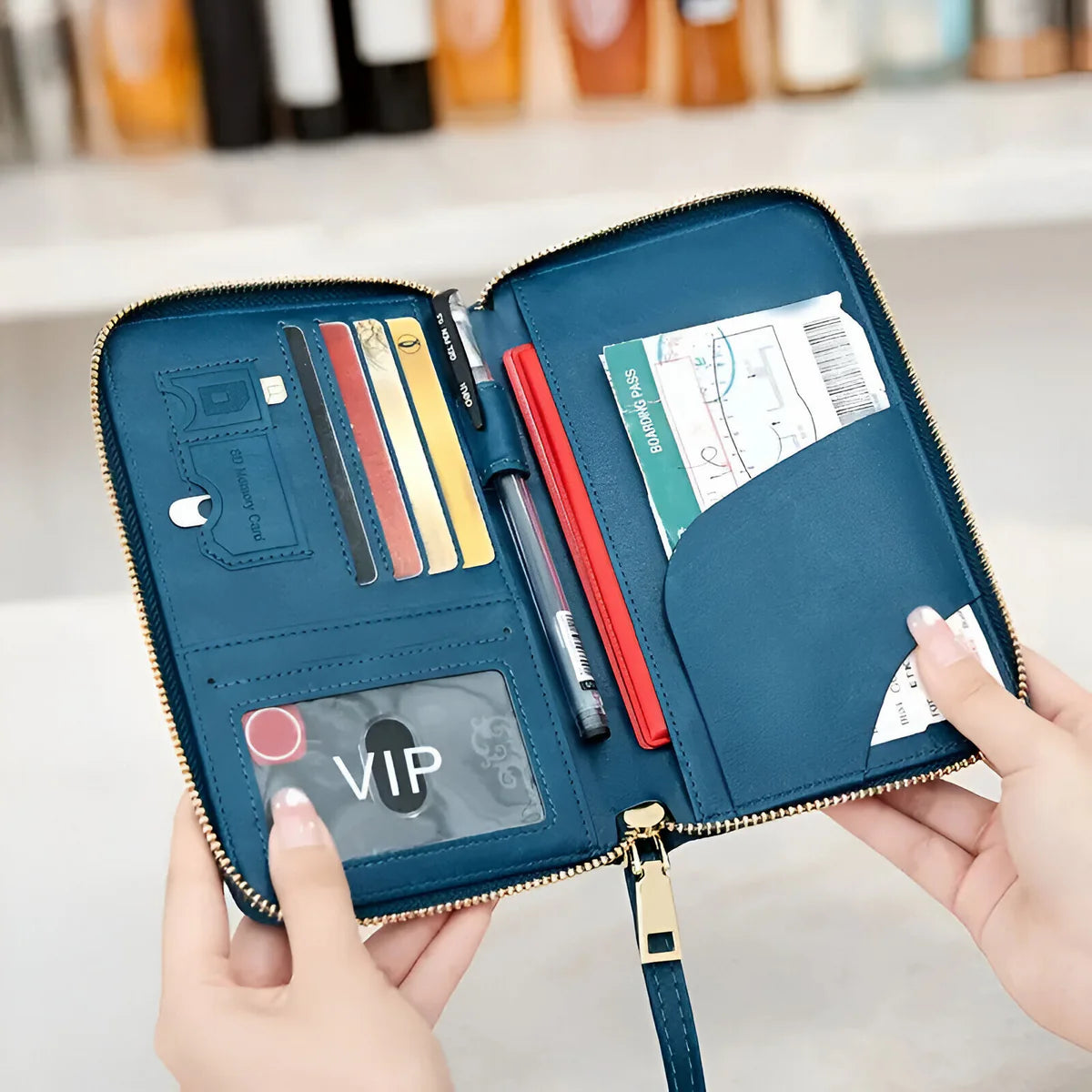 RFID Travel Passport Holder - Simplify Hub