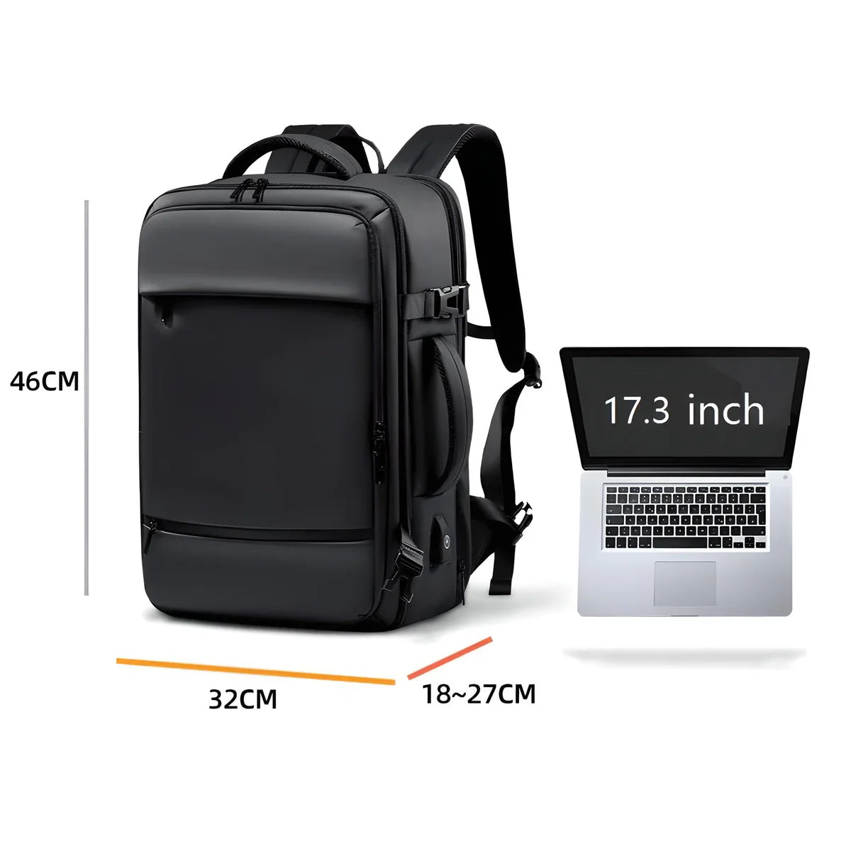 Pathfinder | Expandable Carry-On Backpack - Simplify Hub