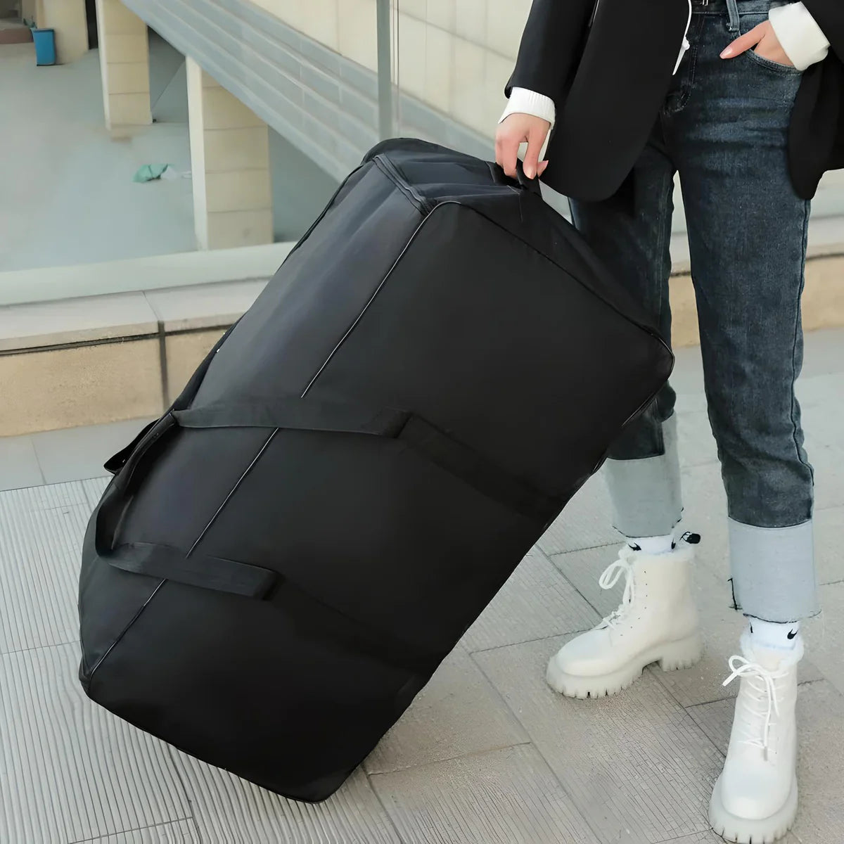 Carry-All Duffle Roller Bag - Simplify Hub