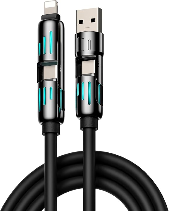 Mfish 4-in-1 Charging Cable