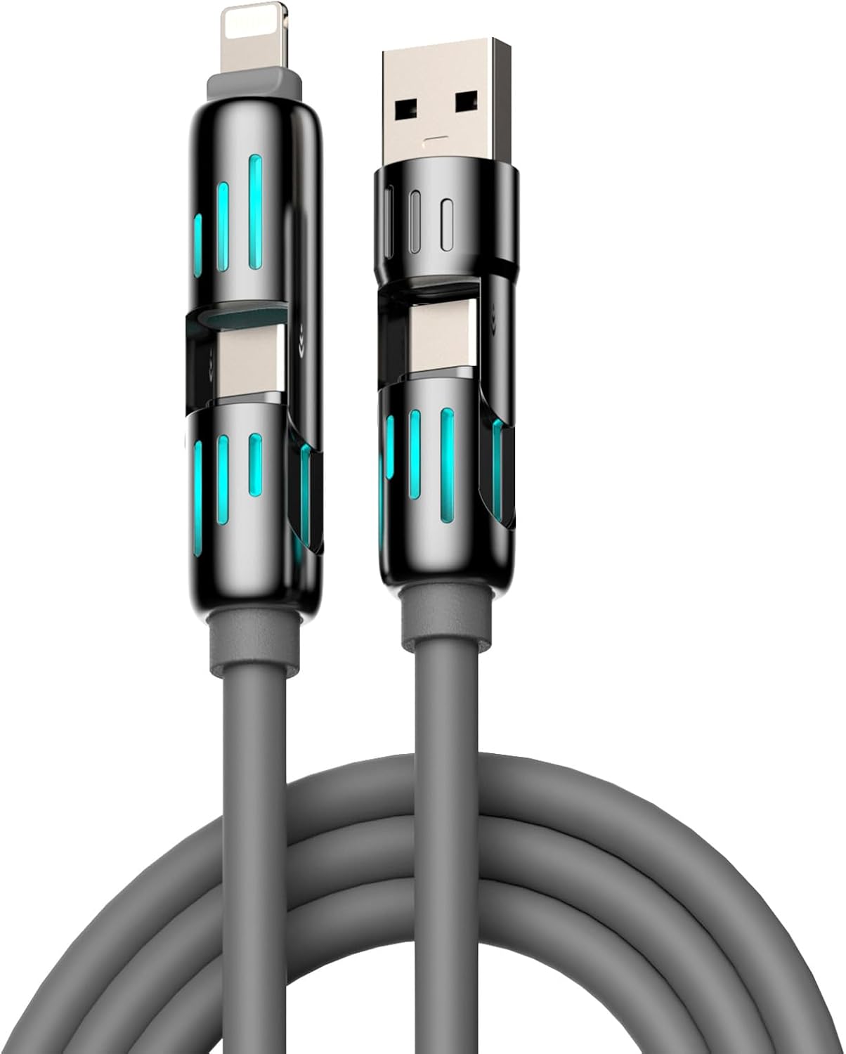 Mfish 4-in-1 Charging Cable