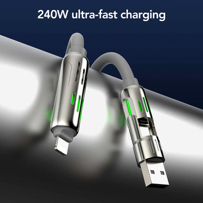 Mfish 4-in-1 Charging Cable