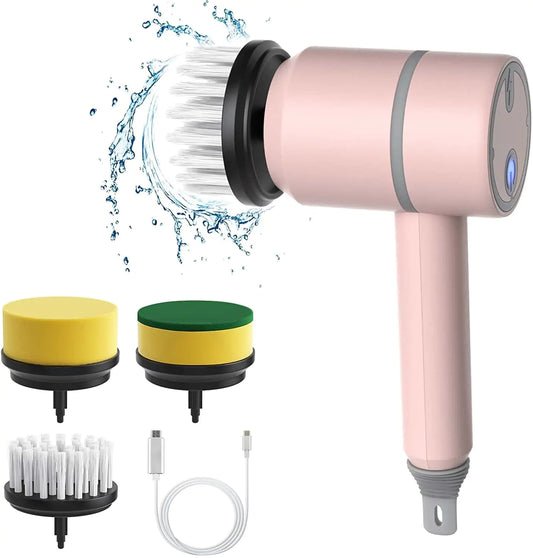 Electric Cleaning Brush – 360° Rotating Power Scrubber