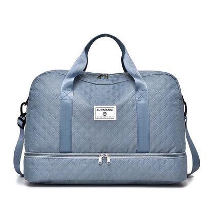 Argyle Weekender Duffle Bag - Simplify Hub