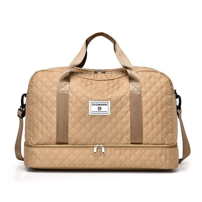 Argyle Weekender Duffle Bag - Simplify Hub