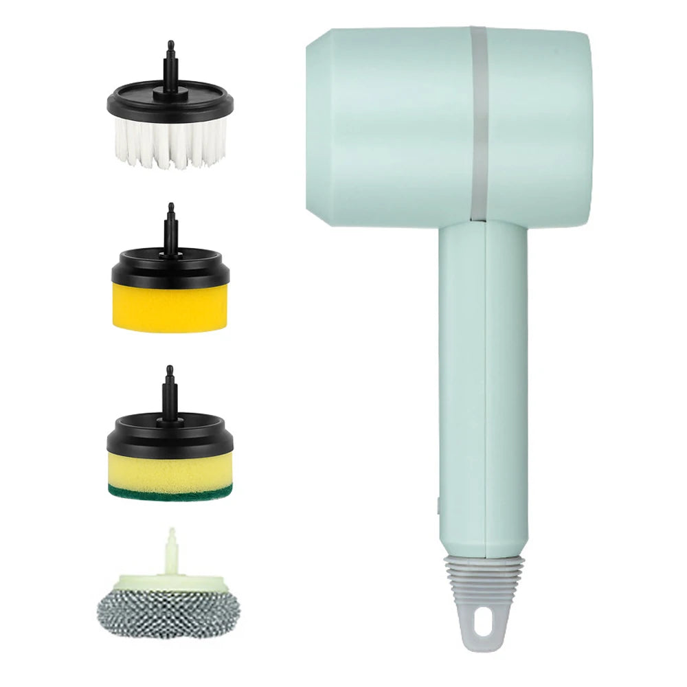 Electric Cleaning Brush – 360° Rotating Power Scrubber