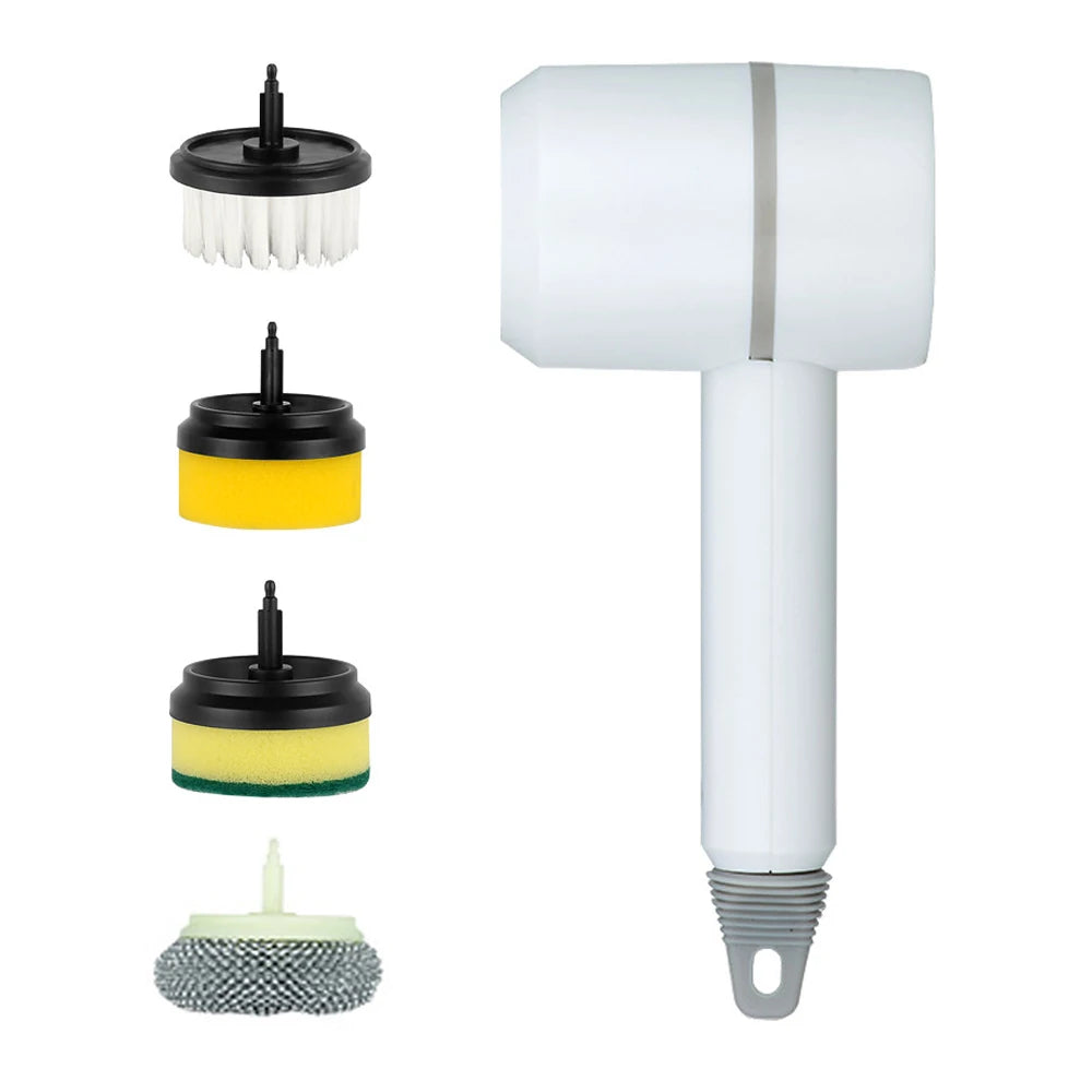 Electric Cleaning Brush – 360° Rotating Power Scrubber