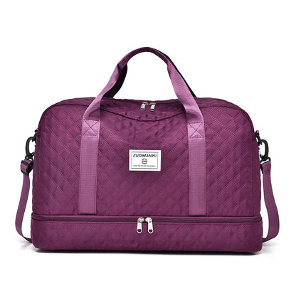 Argyle Weekender Duffle Bag - Simplify Hub