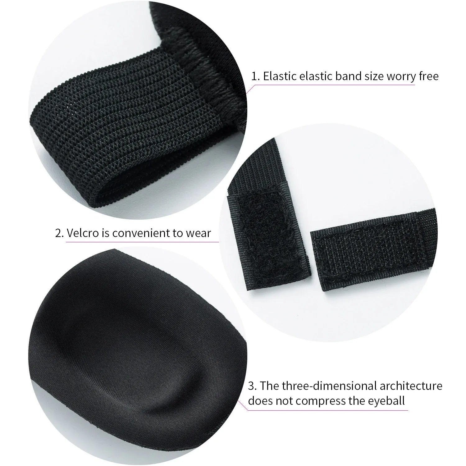 Memory Foam Travel Sleep Mask - Simplify Hub