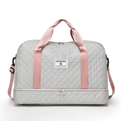 Argyle Weekender Duffle Bag - Simplify Hub