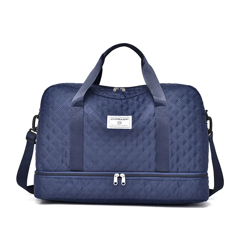 Argyle Weekender Duffle Bag - Simplify Hub