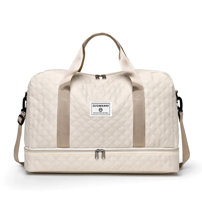 Argyle Weekender Duffle Bag - Simplify Hub