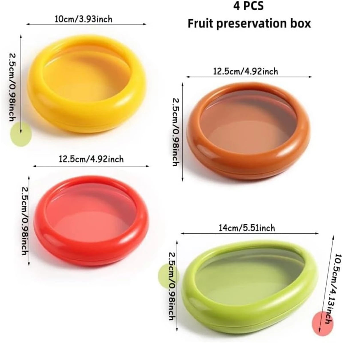 FreshGuard Reusable Food Saver Box