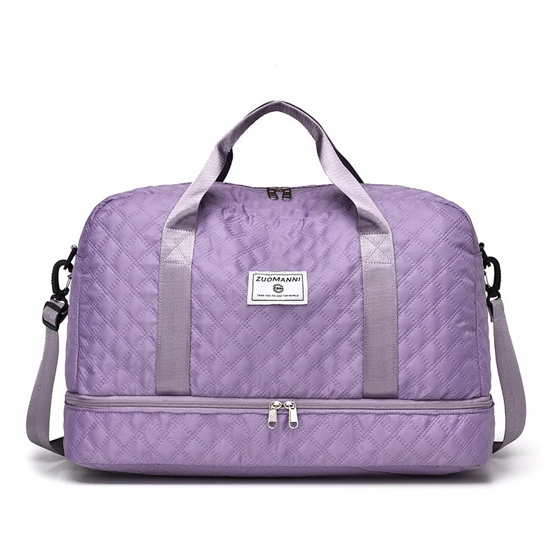 Argyle Weekender Duffle Bag - Simplify Hub