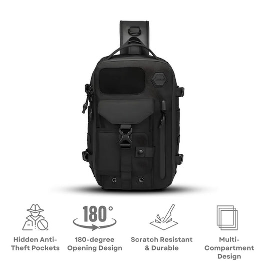 Anti-Theft Tactical Sling Bag - Simplify Hub