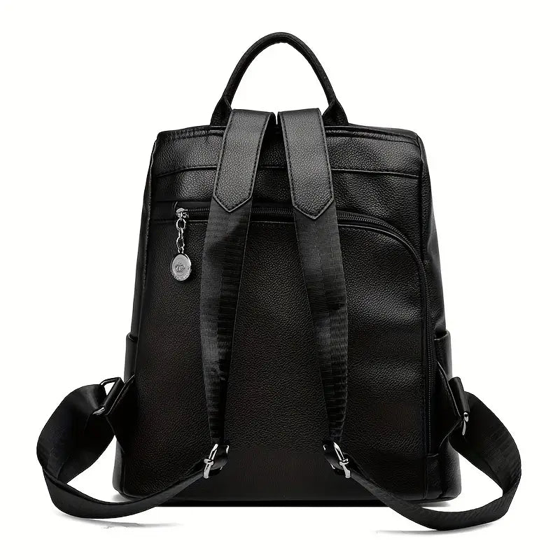 Tourer | Women's Anti-Theft Leather Backpack - Simplify Hub