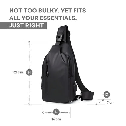 Waterproof Anti-Theft Shoulder Bag - Simplify Hub