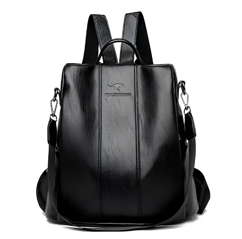 Tourer | Women's Anti-Theft Leather Backpack - Simplify Hub