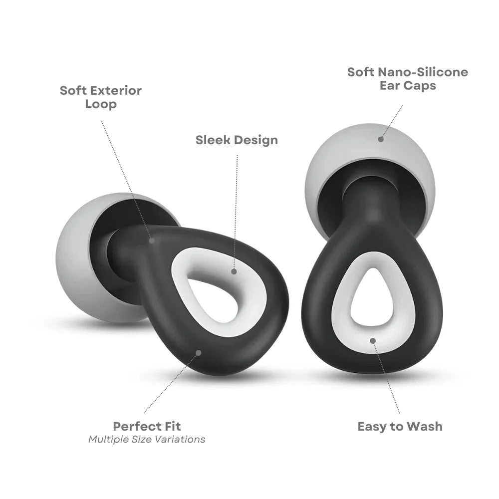 Noise-Cancelling Travel Earplug Set - Simplify Hub