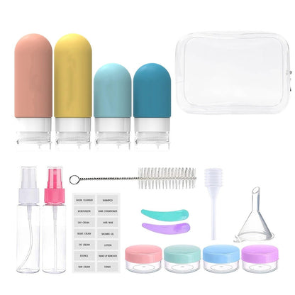 Complete Travel Toiletries | multi pc Set - Simplify Hub