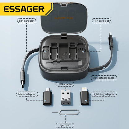 Essager Travel charging storage unit