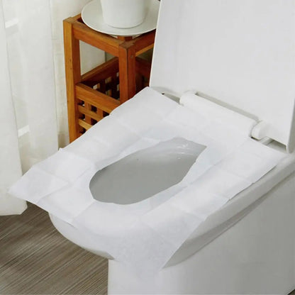 Flushable Travel Toilet Seat Covers | 50 Pack - Simplify Hub